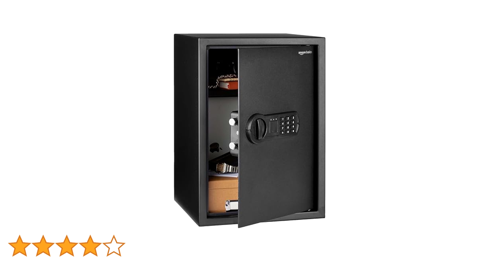 Amazon.co.jp: Amazonベーシック 金庫 家庭用 業務用 電子式